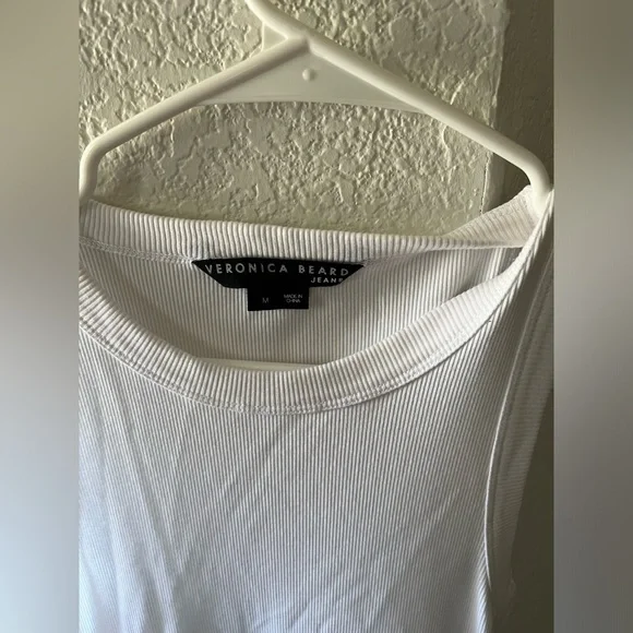 Veronica Beard Finca Mixed-Media Dress white medium - Picture 5 of 5